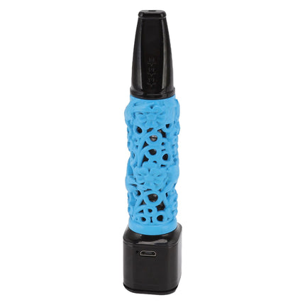 Cigarette Holder Large Capacity Temperature Change Color Rechargeable Ashless Cigarette Holder with Cigarette Lighter Blue
