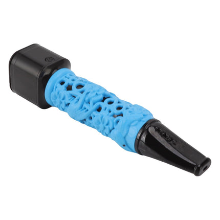 Cigarette Holder Large Capacity Temperature Change Color Rechargeable Ashless Cigarette Holder with Cigarette Lighter Blue