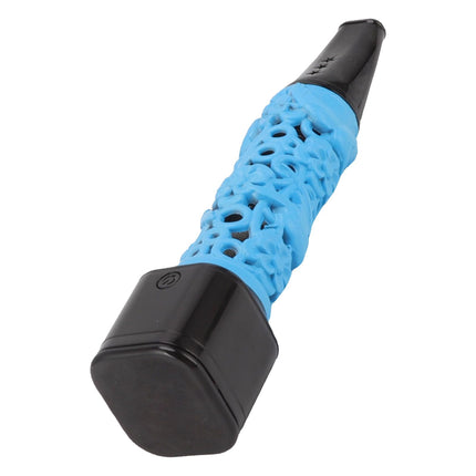 Cigarette Holder Large Capacity Temperature Change Color Rechargeable Ashless Cigarette Holder with Cigarette Lighter Blue
