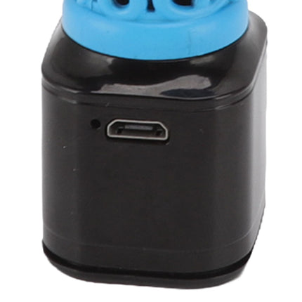 Cigarette Holder Large Capacity Temperature Change Color Rechargeable Ashless Cigarette Holder with Cigarette Lighter Blue