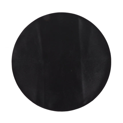 Grill Mat Fireproof High Temperature Resistance Washable Reusable Round BBQ Mat Black 24in / 60cm Dia
