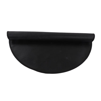 Grill Mat Fireproof High Temperature Resistance Washable Reusable Round BBQ Mat Black 36in / 92cm Dia
