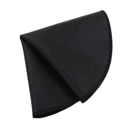 Grill Mat Fireproof High Temperature Resistance Washable Reusable Round BBQ Mat Black 36in / 92cm Dia