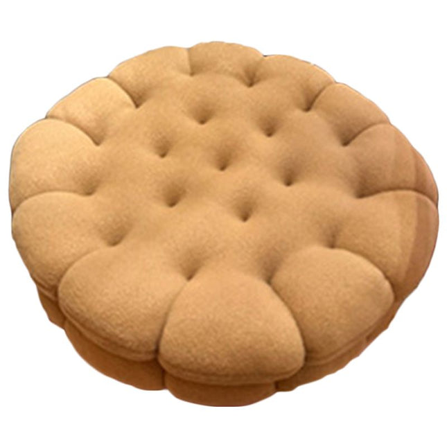 Cookie Cushion Cute Soft Breathable PP Cotton Filling Seating Cushion for Dormitory Bedroom Bedside 450g – product detail