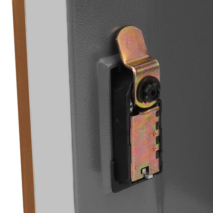 Diversion Book Safe Large Size Dictionary Style Stainless Steel Book Safe Combination Lock for Coins Card Documents Brown