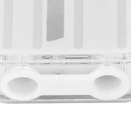 2PCS Cigarette Explosion Beads Pushers Peppermint Cigarette Bursting Beads Pusher Box DIY Smoking Tools White