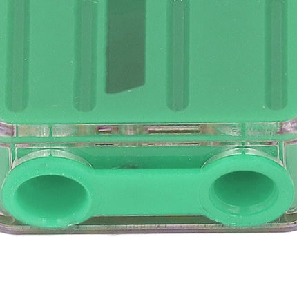 2PCS Cigarette Explosion Beads Pushers Peppermint Cigarette Bursting Beads Pusher Box DIY Smoking Tools Green