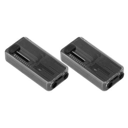 2PCS Cigarette Explosion Beads Pushers Peppermint Cigarette Bursting Beads Pusher Box DIY Smoking Tools Black
