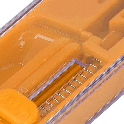 2PCS Cigarette Explosion Beads Pushers Peppermint Cigarette Bursting Beads Pusher Box DIY Smoking Tools Orange