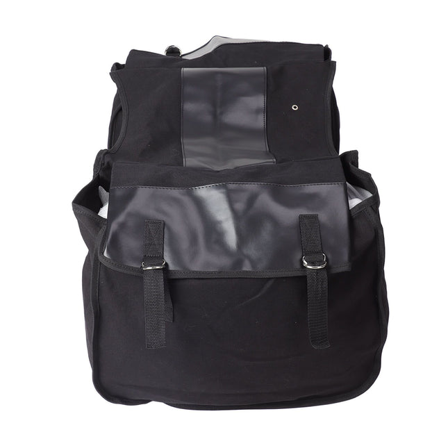 Bike Rear Seat Carrier Pack Portable Large Capacity Bicycle Rear Seat Bag for Outdoor Black – product detail