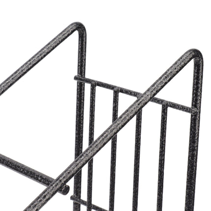 Wire Bottle Holder 4 Compartments Stainless Steel Syrup Bottle Holder Stable Coffee Spice Rack Shelf for Kitchen