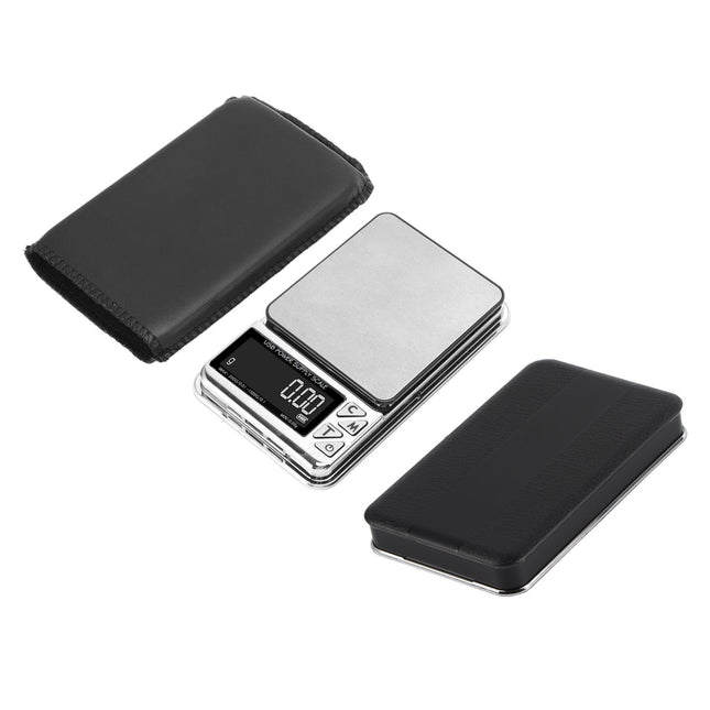 Home Digital Kitchen Scale 200g/0.01g 1500g/0.1 High Accuracy USB Rechargeable Stainless Steel Jewelry