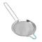60 Mesh Fine Strainer Stainless Steel Handheld Flour Colander with Long Handle for Kitchen 20cm/7.9in