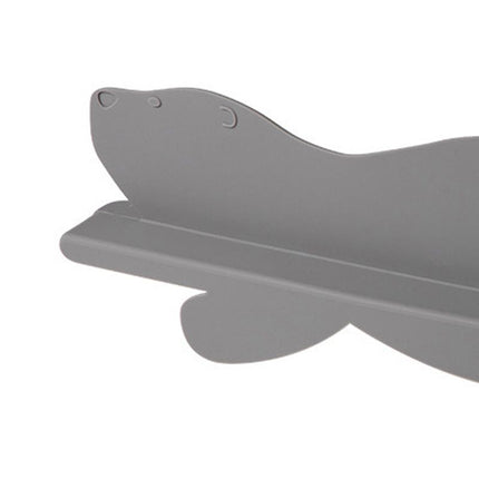 Kitchen Sink Water Splashing Guard Silicone Water Splatter Guard with Suction Cup for Dishes Washing Grey Bear