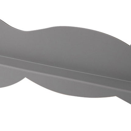 Kitchen Sink Water Splashing Guard Silicone Water Splatter Guard with Suction Cup for Dishes Washing Grey Bear