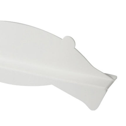 Kitchen Sink Water Splashing Guard Silicone Water Splatter Guard with Suction Cup for Dishes Washing White Bear
