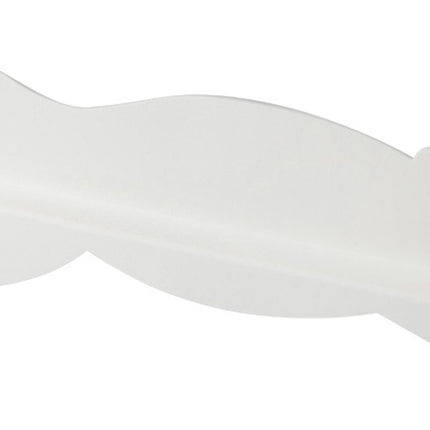 Kitchen Sink Water Splashing Guard Silicone Water Splatter Guard with Suction Cup for Dishes Washing White Bear