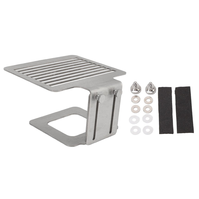 Coffee Machine Scale Rack Stainless Steel Height Adjustable Strong Weighing Rack Silver