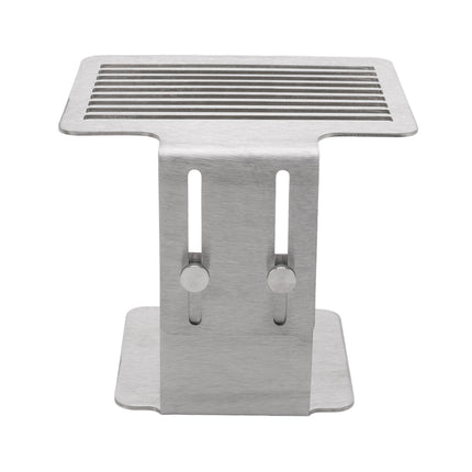 Coffee Machine Scale Rack Stainless Steel Height Adjustable Strong Weighing Rack Silver