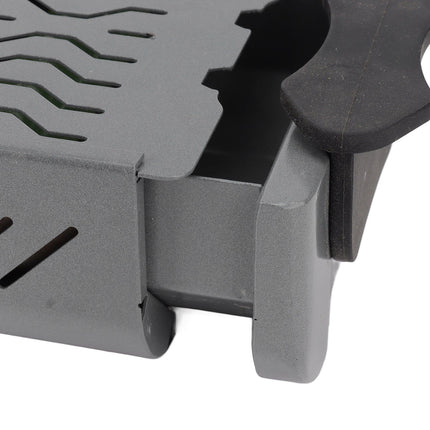Knock Box Drawer Stainless Steel Detachable Anti Slip Feet Coffee Ground Knock Container Grey