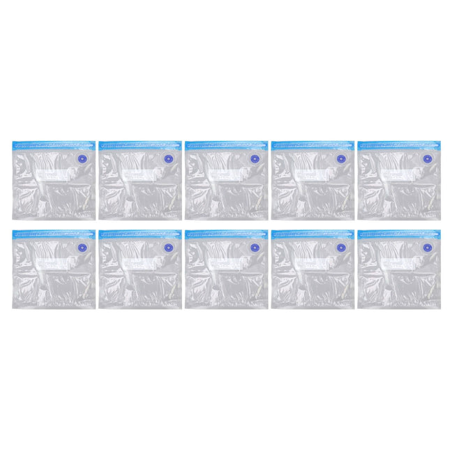 10pcs Food Vacuum Bag 22x21cm Household Thickened Transparent Food Grade Vacuum Sealer Bag for Kitchen
