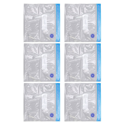 10pcs Food Vacuum Bag 22x21cm Household Thickened Transparent Food Grade Vacuum Sealer Bag for Kitchen