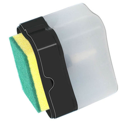 Dish Liquid Dispenser Durable Plastic Effort Saving Press Large Capacity Dish Detergent Dispenser for Kitchen Home Black