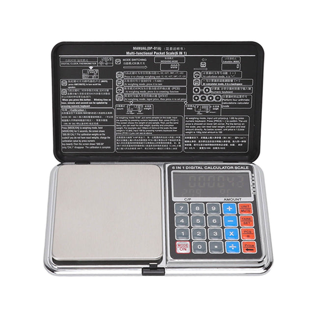 0.01/100G Digital Calculator Scale Kitchen Scale Baking Food Precise Scale with White Light Backlit Screen – product detail