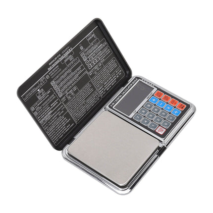 0.01/100G Digital Calculator Scale Kitchen Scale Baking Food Precise Scale with White Light Backlit Screen