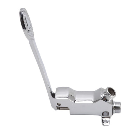 Foot Pedal Control Valve Faucet Stainless Steel Kitchen Sink Water Tap Vertical Basin Switch Faucet