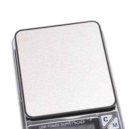 High Accuracy Digital Scale 600/0.01g LCD Display Waterproof USB Charging Electronic Scale for Kitchen Jewelry