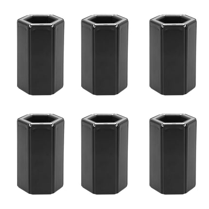 6PCS Hot Pot Heat Insulation Pad Foldable ABS Hollow Design Hot Dishes Holder for Kitchen Home
