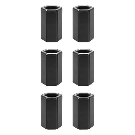 6PCS Hot Pot Heat Insulation Pad Foldable ABS Hollow Design Hot Dishes Holder for Kitchen Home