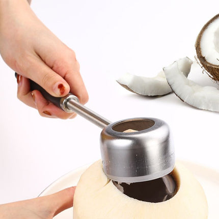Coconut Opening Tool Opener Tool Safe Easy to Open Young Coconuts for Home Hotel Coconut Opener 275x60mm