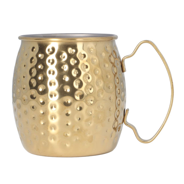 Moscow Mule Mug Exquisite 304 Stainless Steel 500ml Large Capacity Cocktail Mug for Bars Hotels Restaurants