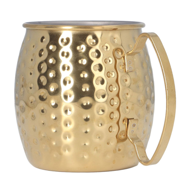 Moscow Mule Mug Exquisite 304 Stainless Steel 500ml Large Capacity Cocktail Mug for Bars Hotels – product detail