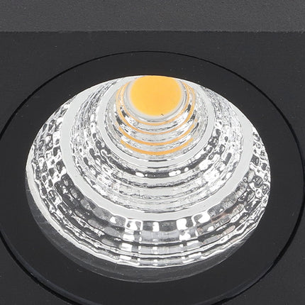 5W Outdoor LED Wall Lamp Light Aluminum Waterproof 85‑265V for Hallway Patio Porch Exterior Light Fixtures 8x7.5x6.5cm Warm Light