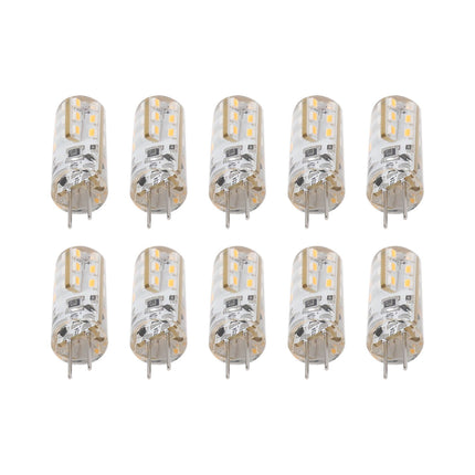 10pcs G4 LED Bulb 1.5W DC12V Warm White 3000K 110LM Bi Pin Light Bulbs LED for Cabinet Lighting Courtyard