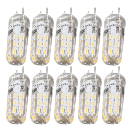 10 Pcs G4 LED Bulbs Bi Pin Base Silicone Warm White 3000K 1.5W AC220V 110LM Landscape Bulbs Replacement