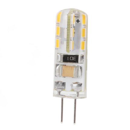 10pcs G4 LED Bulb Double Feet Base 1.5W AC110V 110LM Silicone Light Bulb for Landscape Lighting Courtyard White Light 6000K