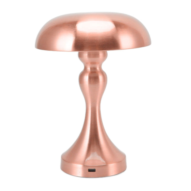 Table Lamp Rechargeable Mushroom Shape 3 Speed Color Temperature Touch Stepless Dimming Night Light for – product detail