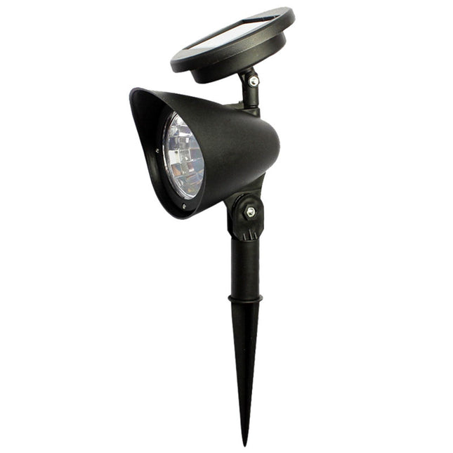 Outdoor Solar Spotlight LED Lamp Waterproof Garden Lamp Ground Lawn Light for Landscape White