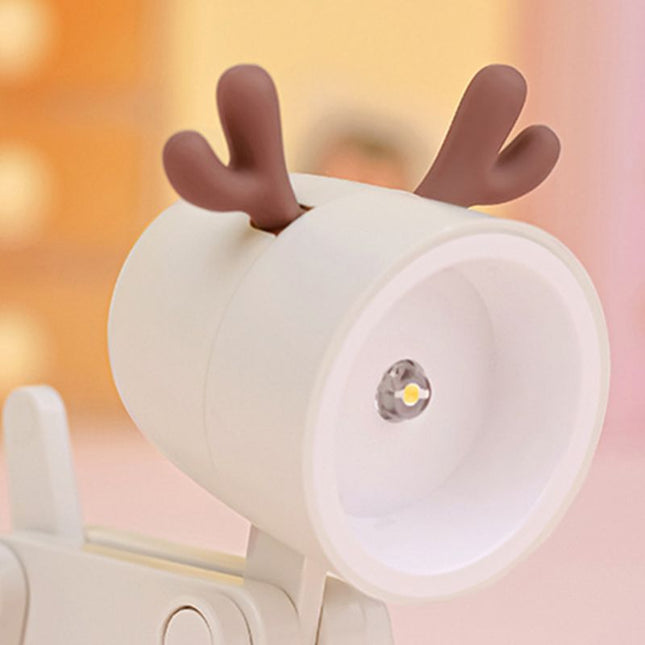 Mini Cute Pet Night Light Kawaii LED Desk Lamp Ins Mini Cute Little Phone Stand Decorative Furnishing – product detail
