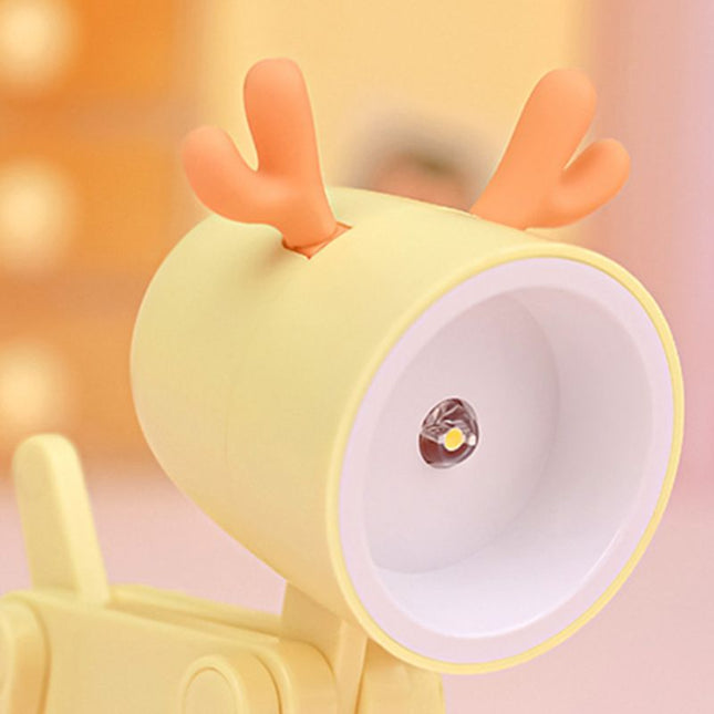 Mini Cute Pet Night Light Kawaii LED Desk Lamp Ins Mini Cute Little Phone Stand Decorative Furnishing – product detail