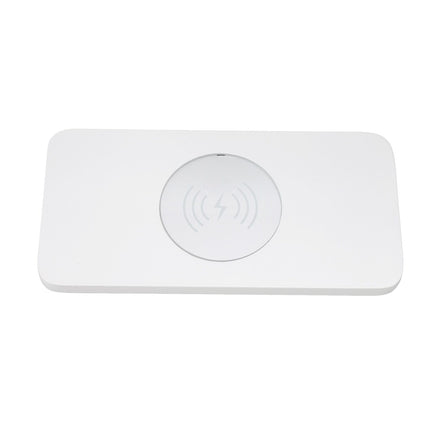 LED Wall Light USB Interface Wireless Charging LED Wall Lamp for Living Room Bedroom 85‑265V White Right