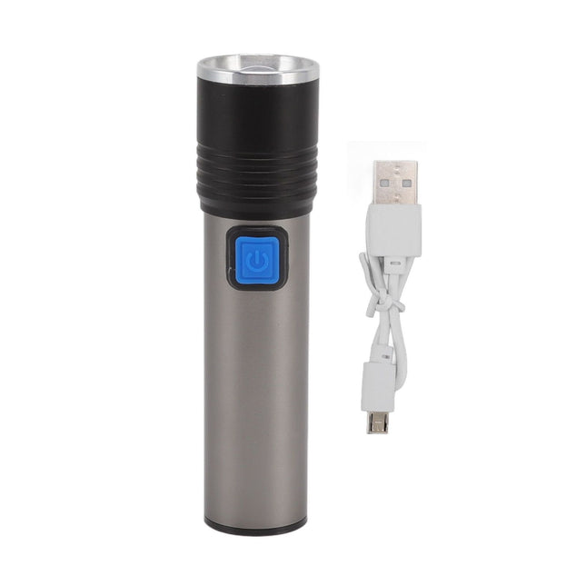 365nm UV Flashlight USB Rechargeable LED Mini Portable Handheld Torch Detector for Pet Urine Counterfeit