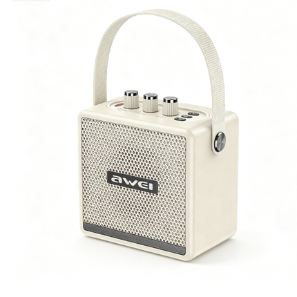 AWEI KA30 Mini Retro Bluetooth Speaker，white