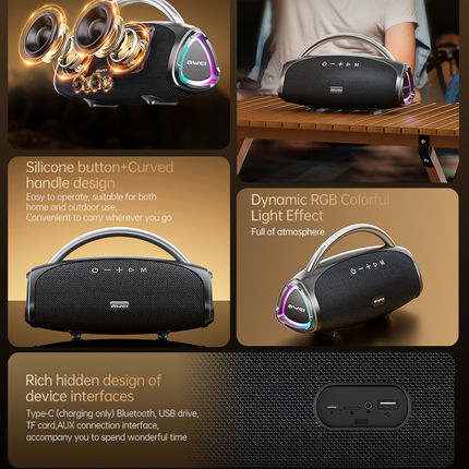 KA38 Wireless Bluetooth Portable Speaker,