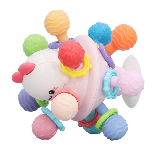 Baby Sensory Teether Toy Balls Chew Teething Ball Rattle Sensory Toy – product detail