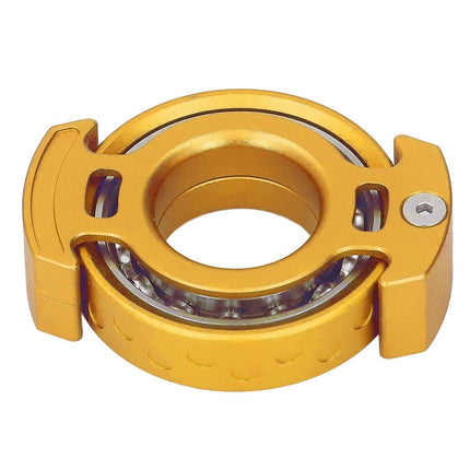 Fingertip Gyroscope Reduce Anxiety Free Rotating Decompression Toy Orange